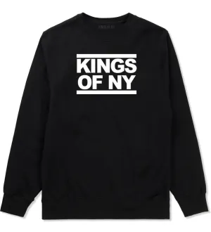 Kings Of NY Run Logo Style Crewneck Sweatshirt