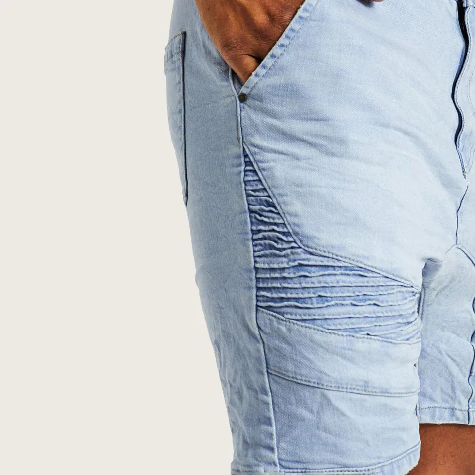 Kiss Chacey Spectra Denim Short - Ice Blue