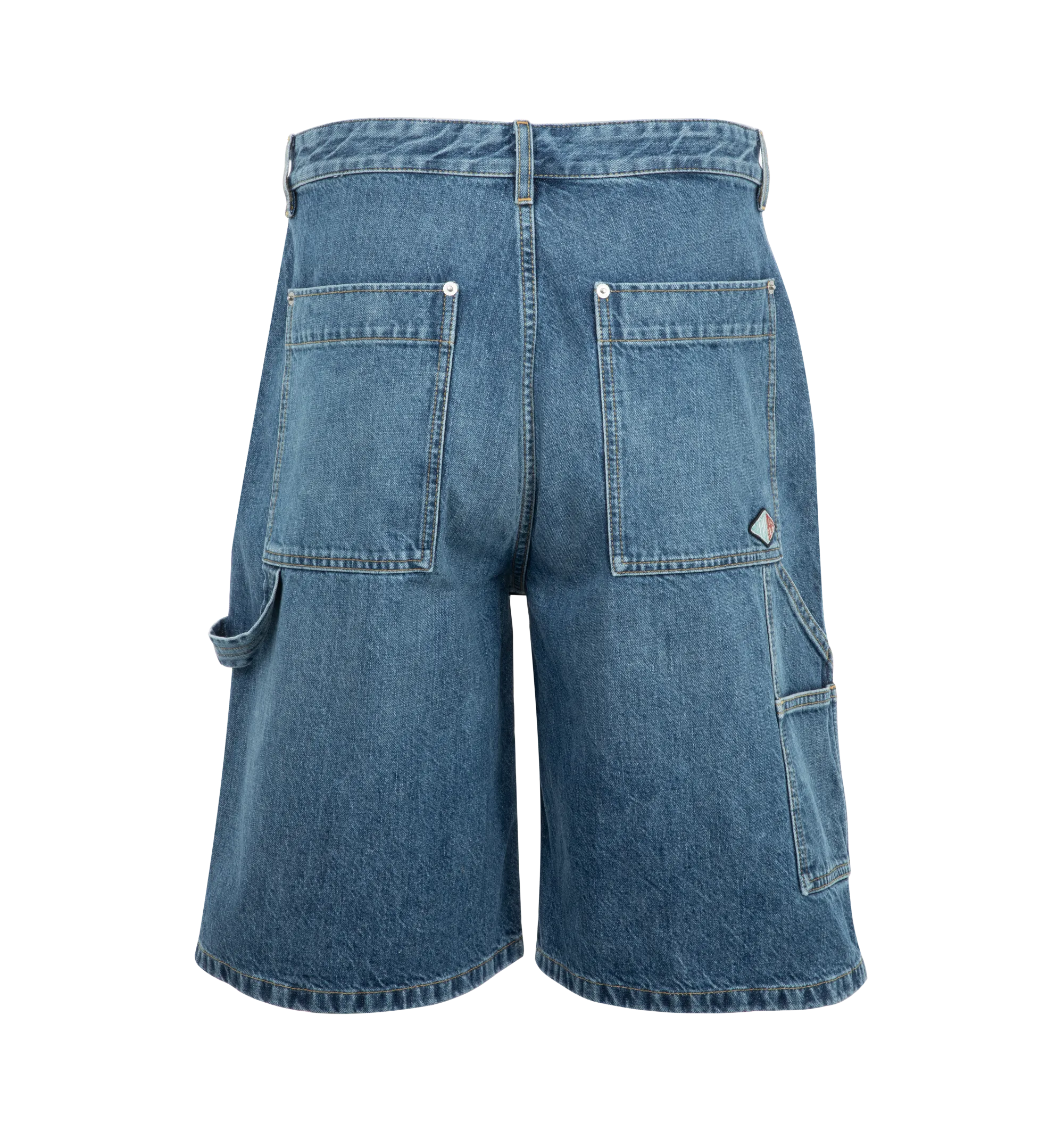 KNEE-LENGTH DENIM SHORTS (MENS)