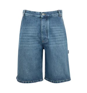 KNEE-LENGTH DENIM SHORTS (MENS)