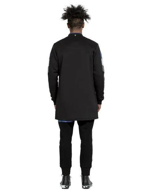 Konus Men's Long Scuba Bomber Jacket in Black