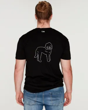 Labradoodle Dad Illustration: T-Shirt