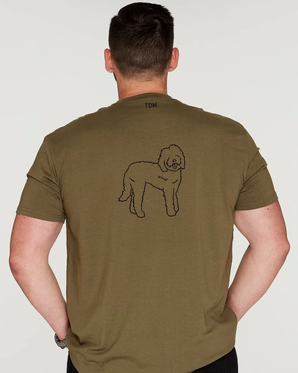 Labradoodle Dad Illustration: T-Shirt