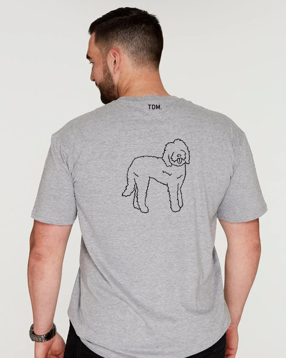 Labradoodle Dad Illustration: T-Shirt