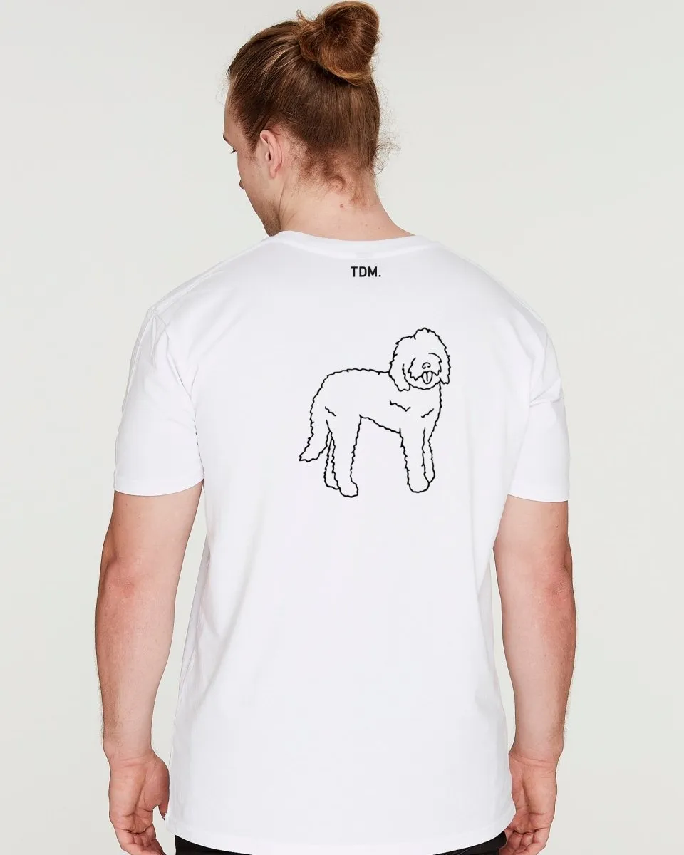 Labradoodle Dad Illustration: T-Shirt