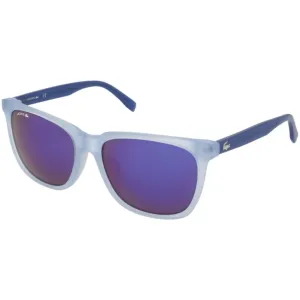 Lacoste Men's Sunglasses - Matt Blue Full Rim Square Frame | LACOSTE L838SA 424