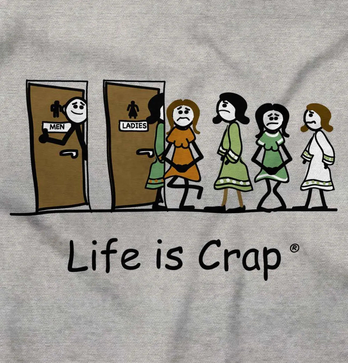 Ladies Line Sweatshirt