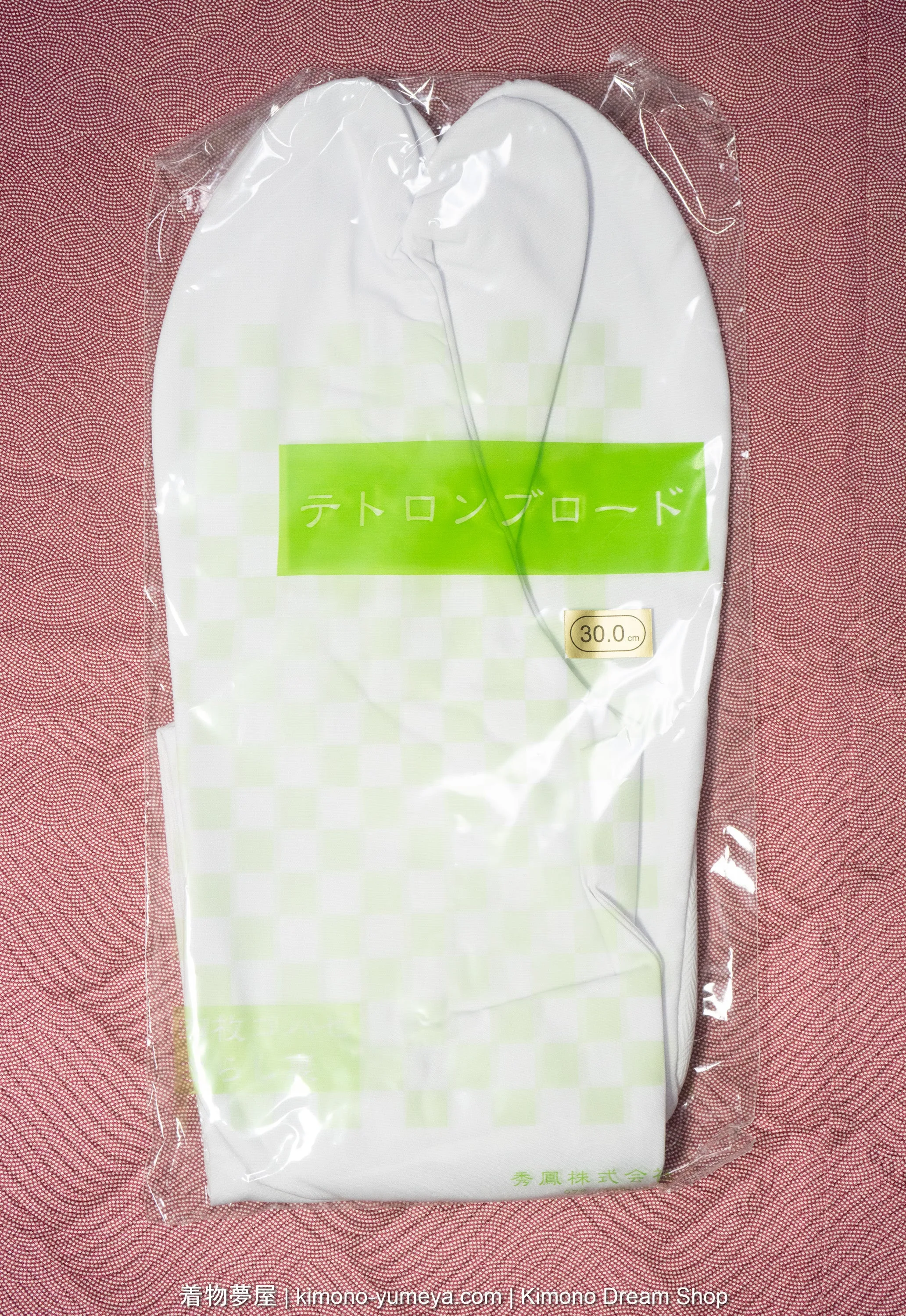 Large Tabi Socks with 4 Clips - Brand New Kimono Accessory - 28-30cm, 4 Kohaze
