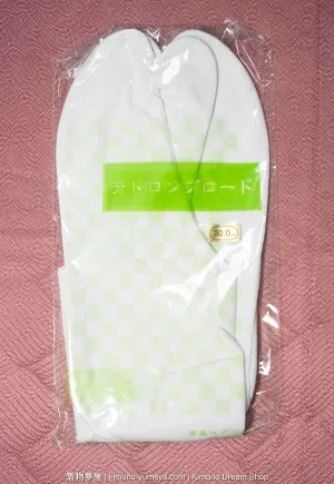 Large Tabi Socks with 4 Clips - Brand New Kimono Accessory - 28-30cm, 4 Kohaze