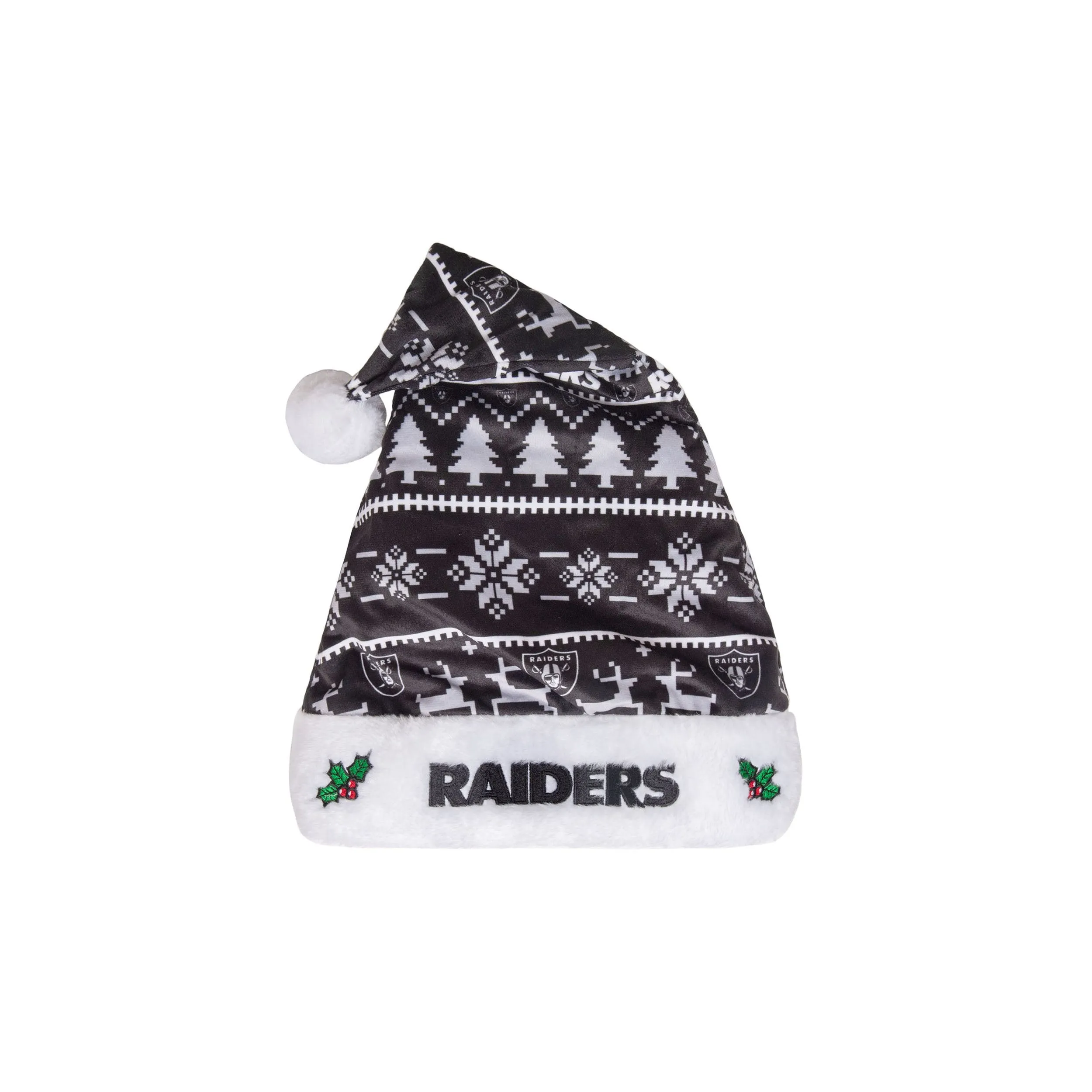 Las Vegas Raiders NFL Family Holiday Pajamas