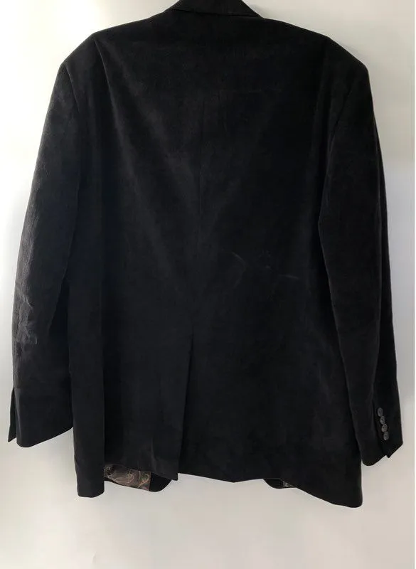 Lauren Ralph Lauren Men's Black Single-Breasted Blazer - Size 44L