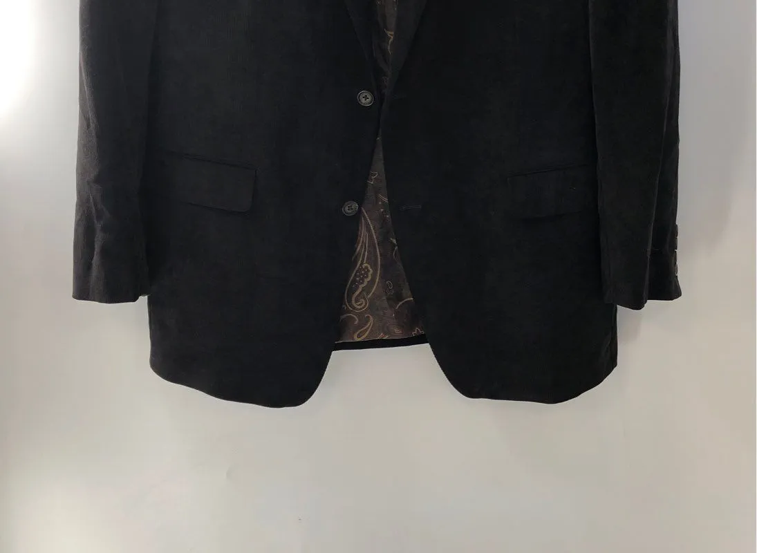 Lauren Ralph Lauren Men's Black Single-Breasted Blazer - Size 44L