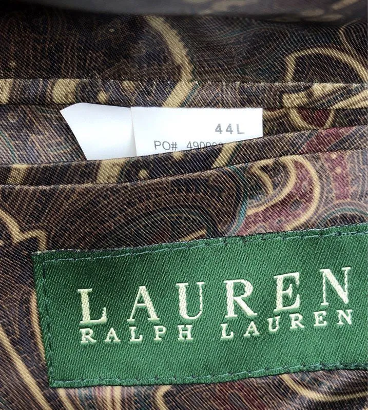 Lauren Ralph Lauren Men's Black Single-Breasted Blazer - Size 44L