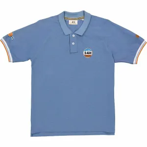 Le Mans 24 Hours Men's Legende Raglan Polo - Cream/Blue
