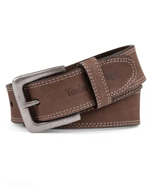 Leather boot strap 38 mm Timberland, brown