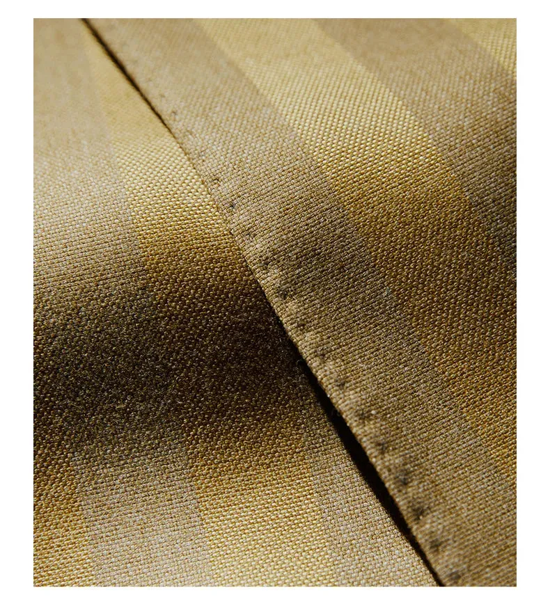 Leisure Stripes Double Breasted Suit