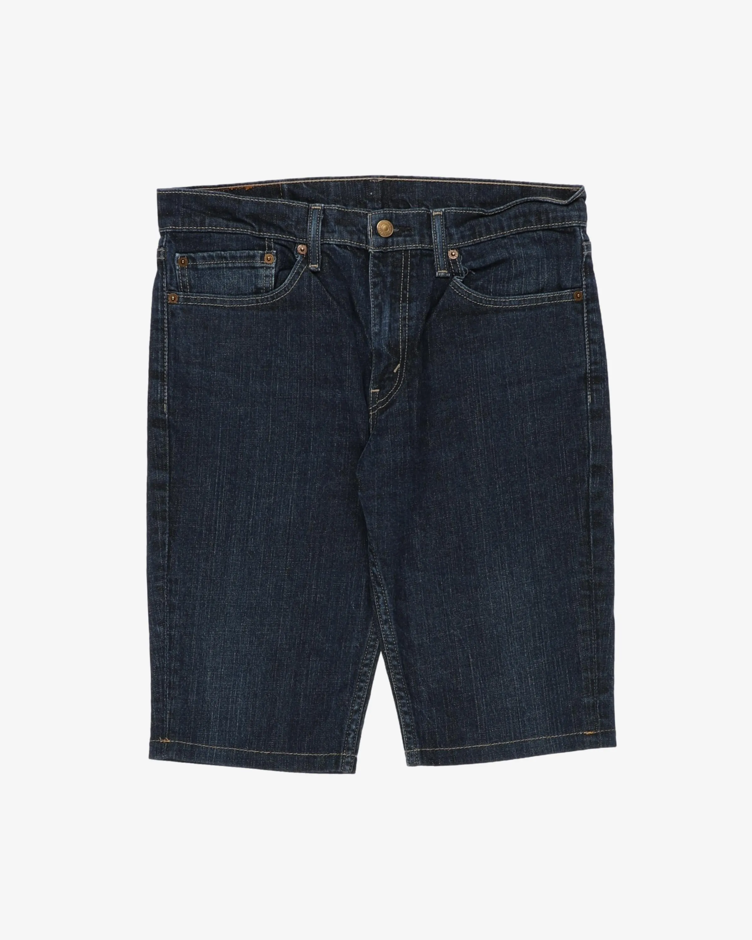 Levi's 511 Dark Blue Skinny Denim Jean Shorts - W33