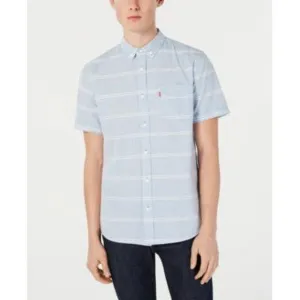 Levis Boucher Yarn-Dye Sheeting Shirt Mens, Size Medium