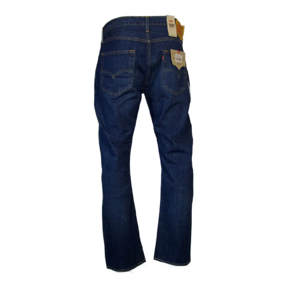 Levi's Men's 501 Original Fit Jeans Straight Leg Button Fly Classic Denim Pants