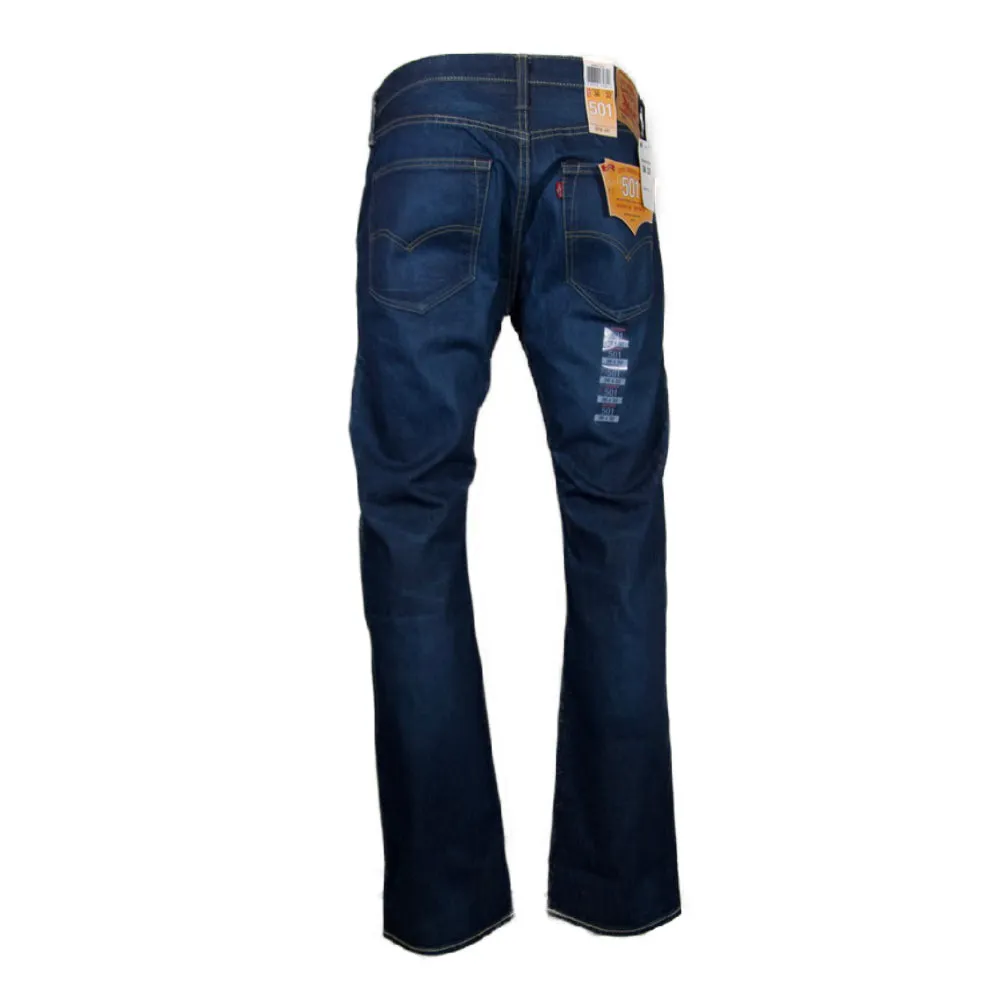 Levi's Men's 501 Original Fit Jeans Straight Leg Button Fly Classic Denim Pants