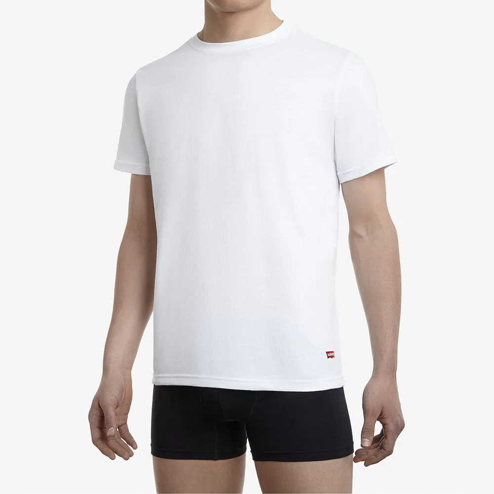 Levi's Men's House Mark 3-Pack Cotton Crewneck T-Shirts