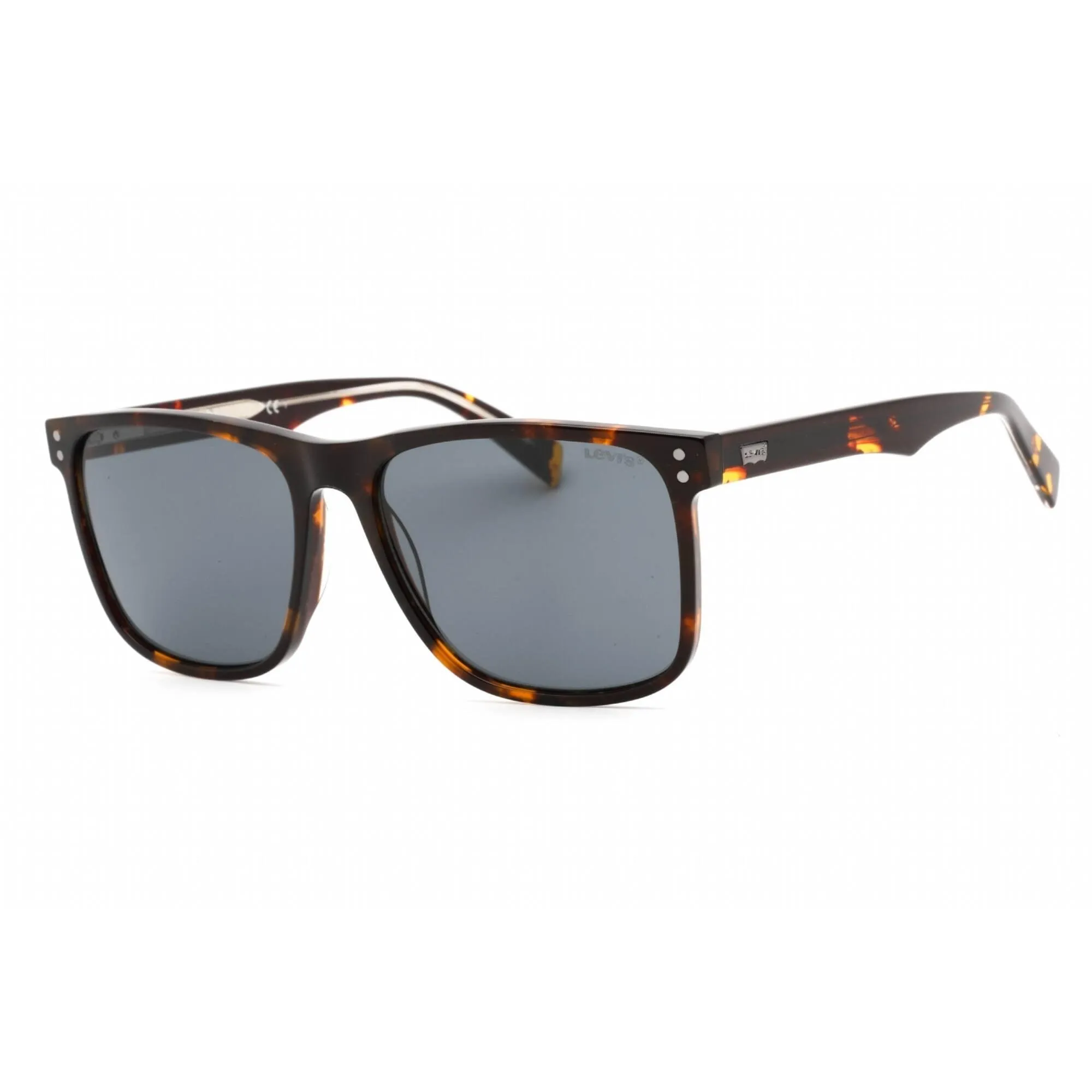 Levi's Men's Sunglasses - Full Rim Havana Plastic Square Frame | LV 5004/S 0086 IR