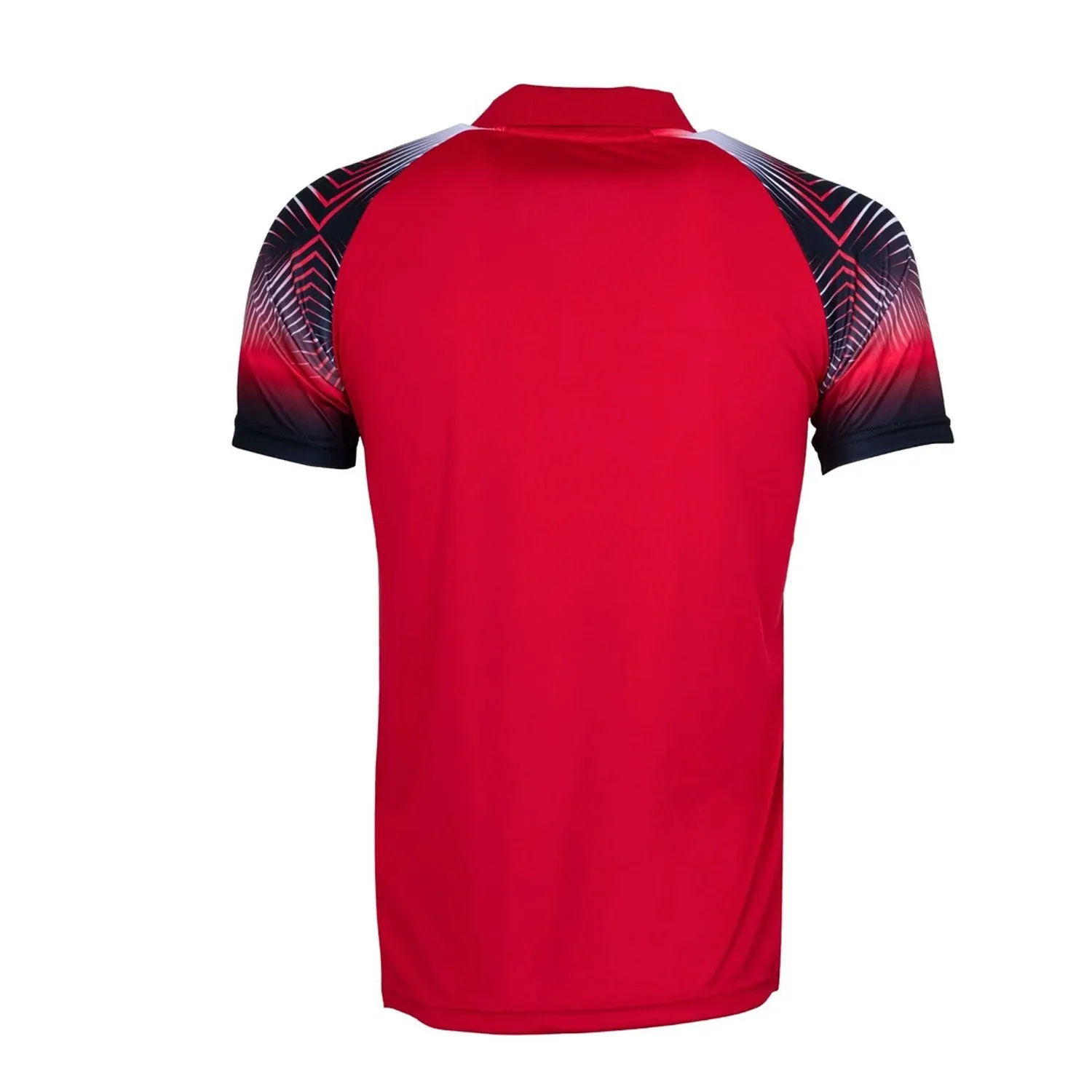 Li-Ning APLR291 Polo Neck Badminton Tshirt, Red