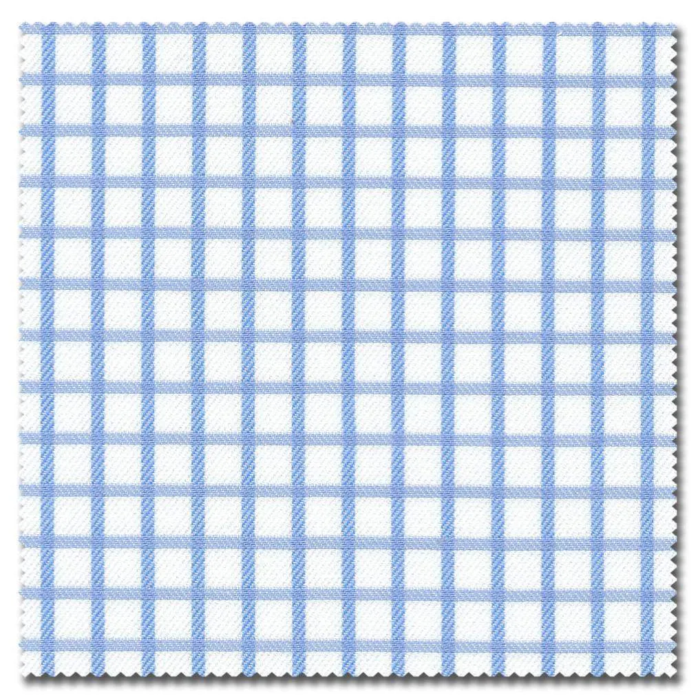 Light Blue Check Shirt