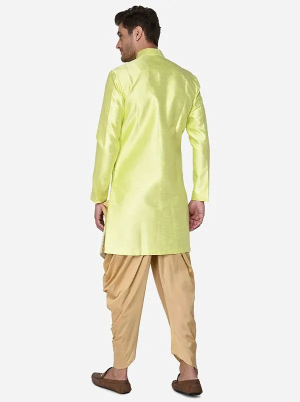 Light Green Semi Indowestern | Azania