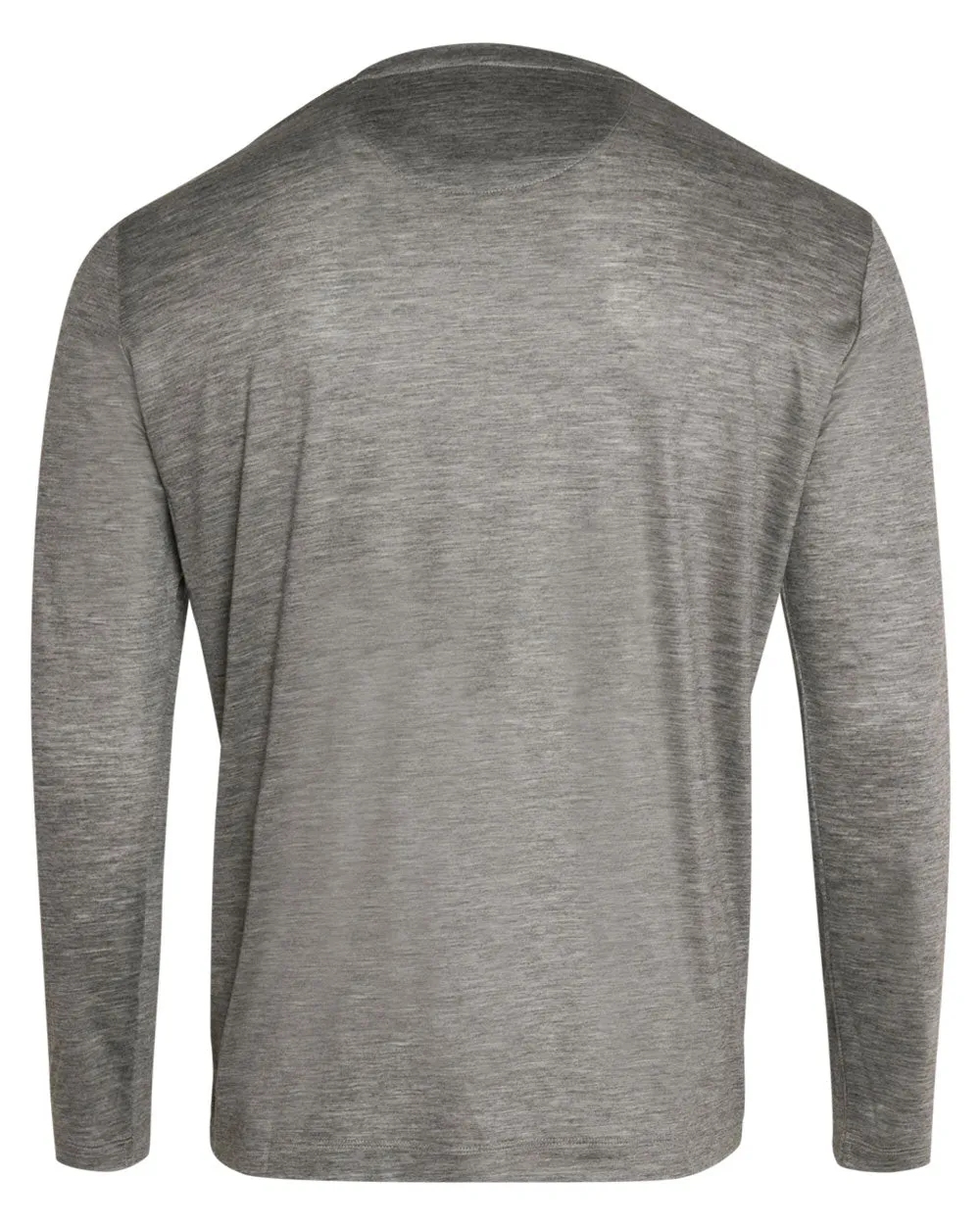 Light Grey Cashmere Long Sleeve T-Shirt