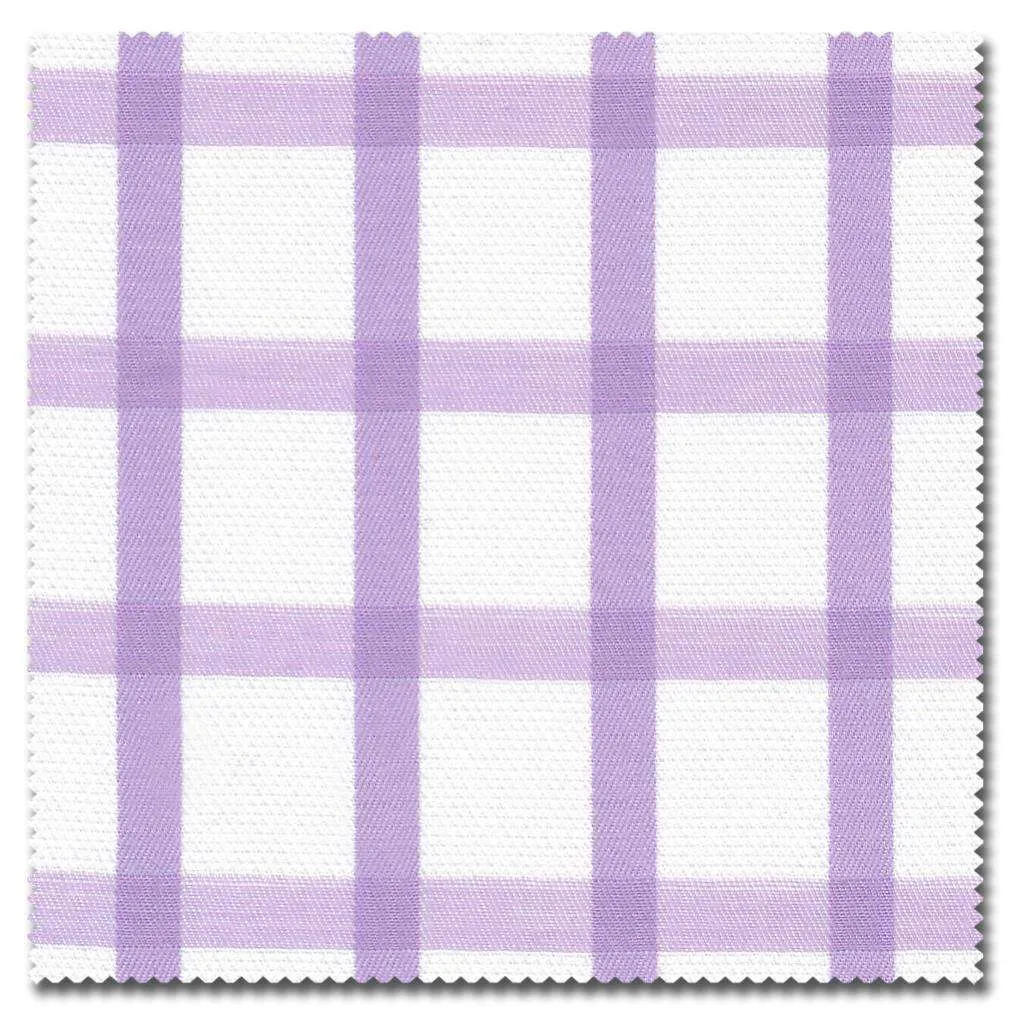 Lilac Check Dress Shirt