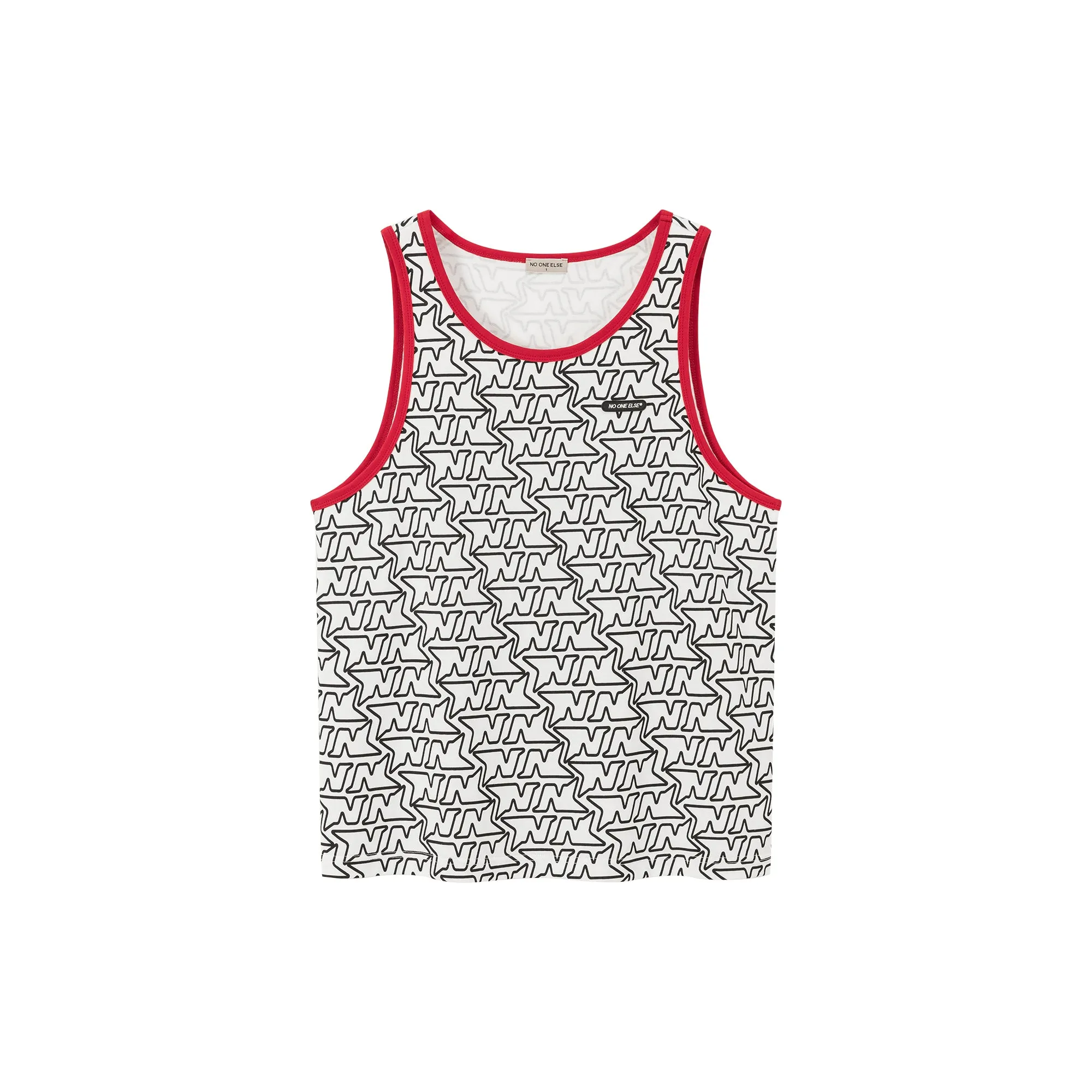 Line Colored Noe Sleeveless T-Shirt