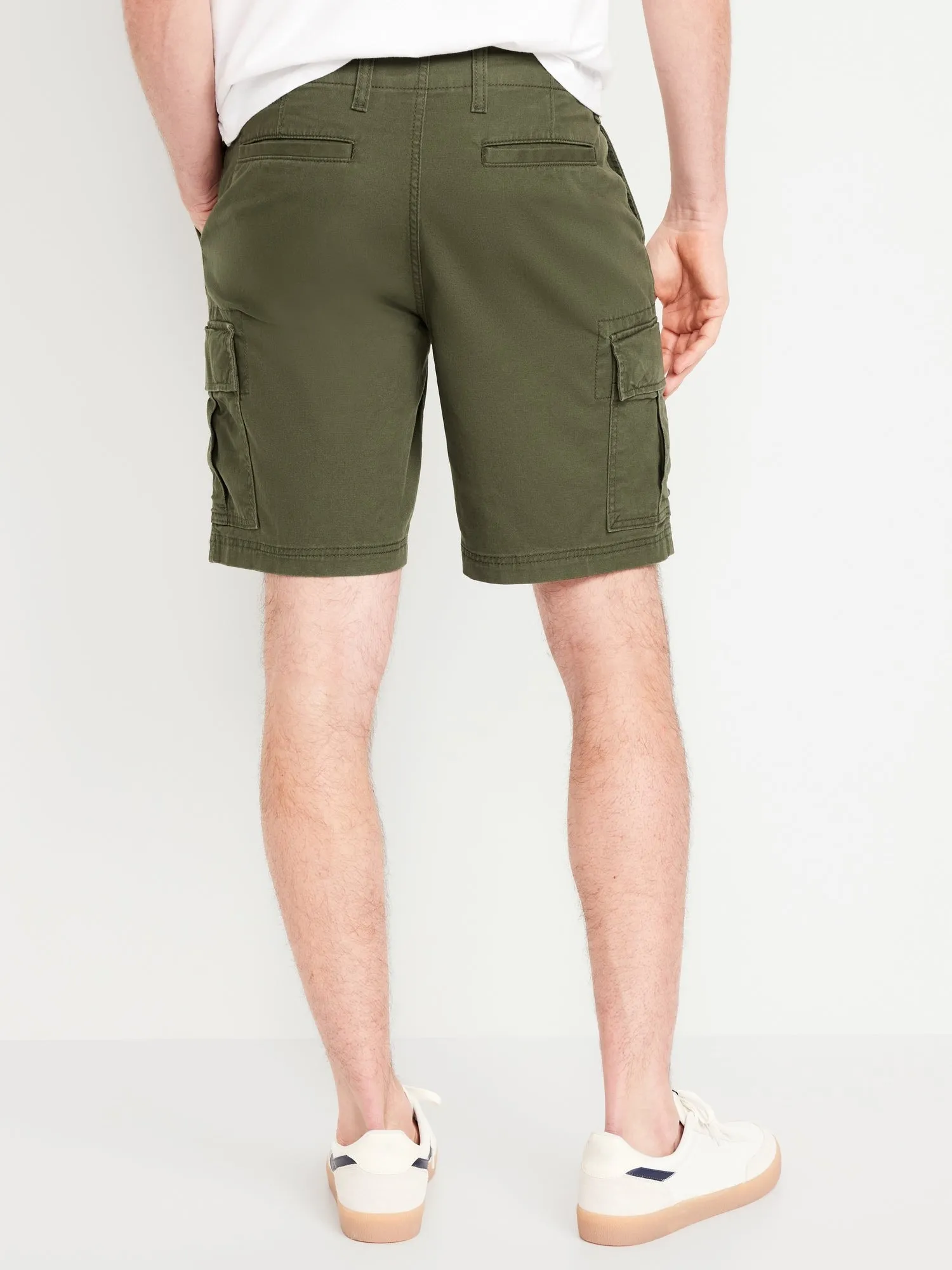 Lived-In Cargo Shorts -- 9-inch inseam