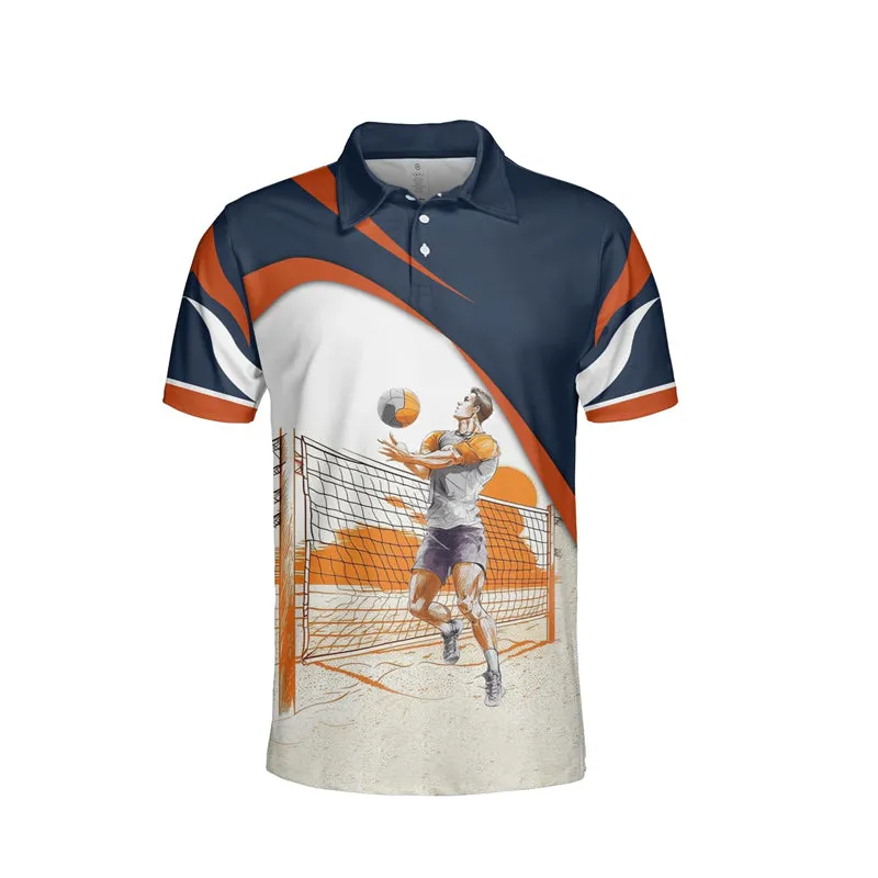 Logan - Men's Volleyball and Tennis Polo Shirt