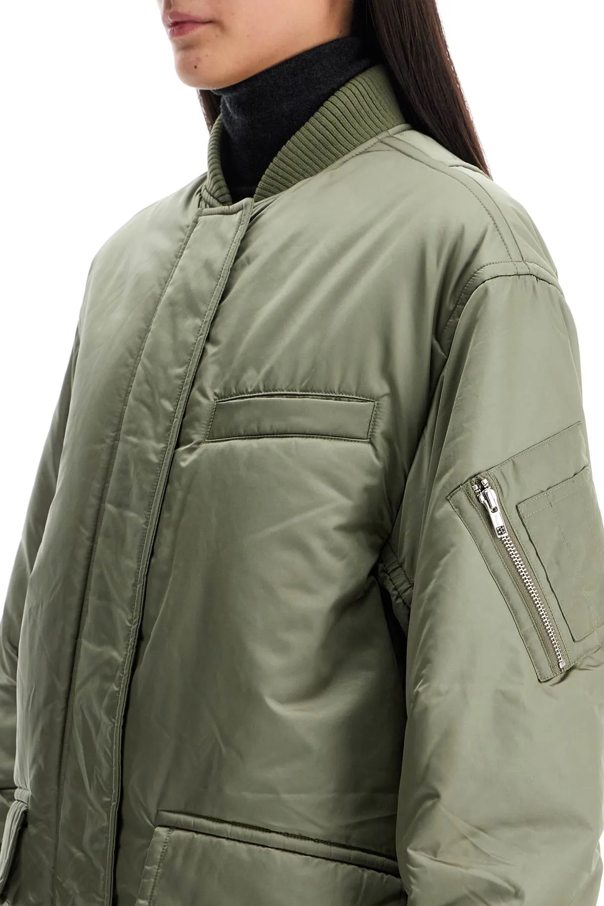 long abbie bomber 62146 8665 GREEN