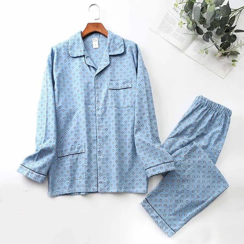 Long-sleeved Pajama Set