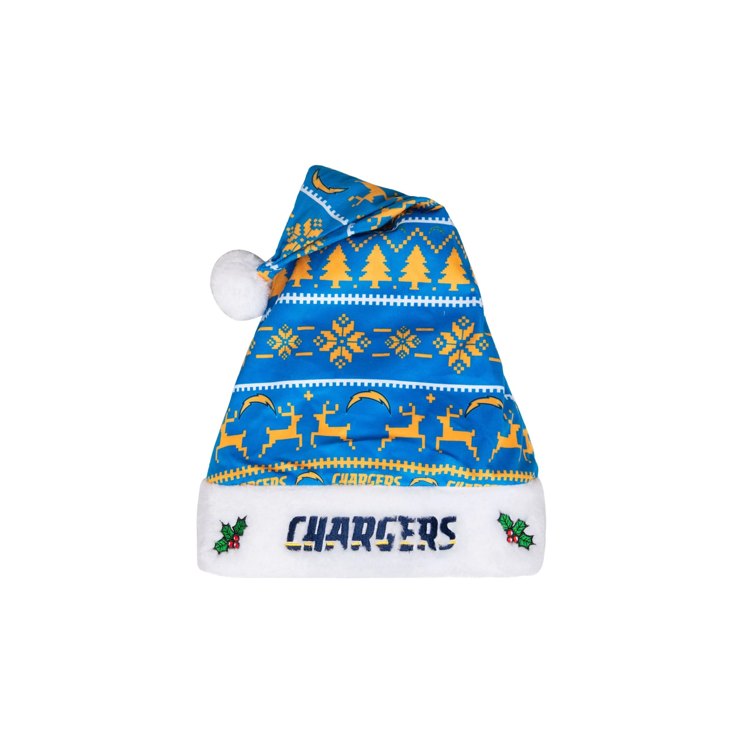 Los Angeles Chargers NFL Family Holiday Pajamas