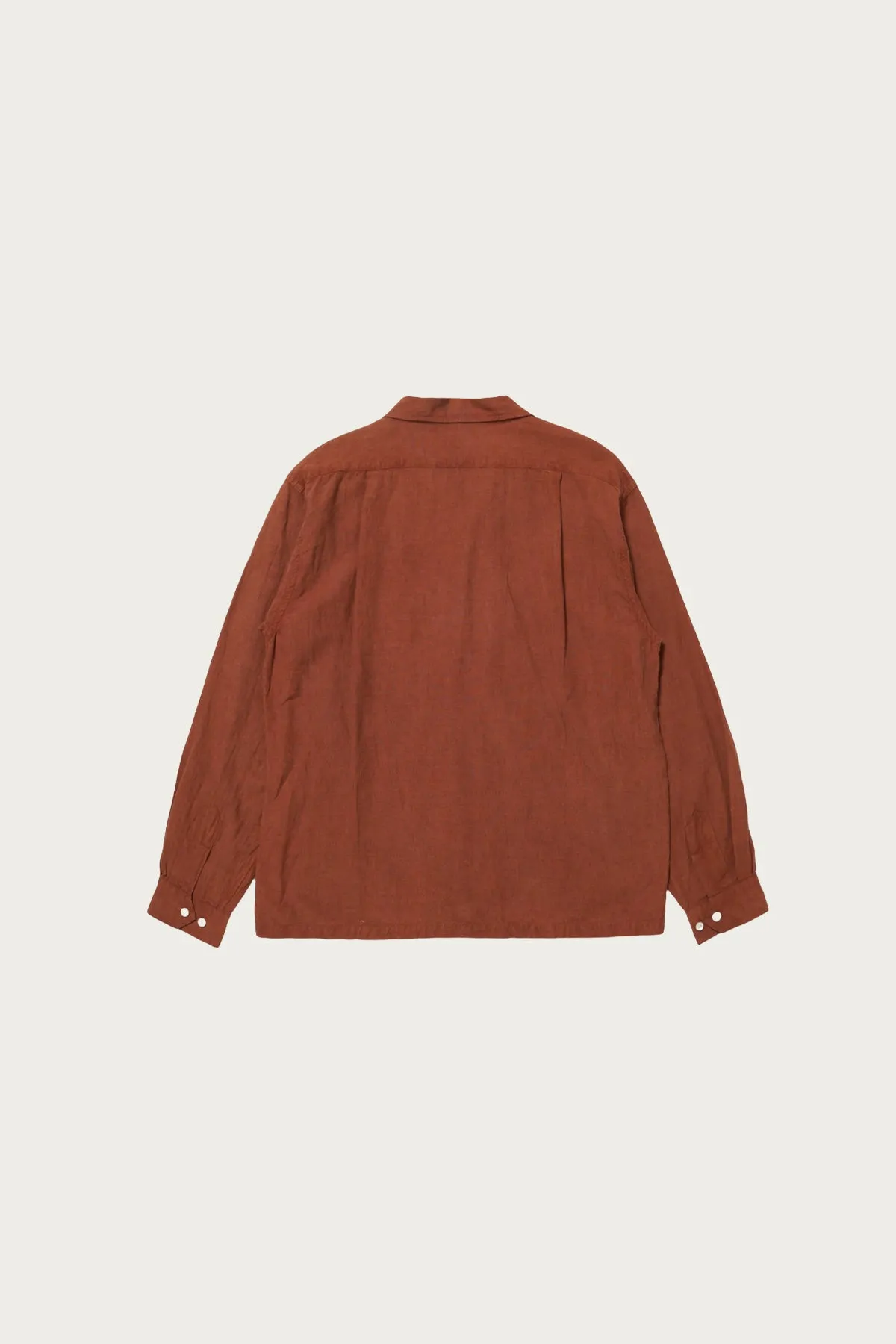 Lot. 102 Sir Guy Shirt - Techi Tree Dyed Brown