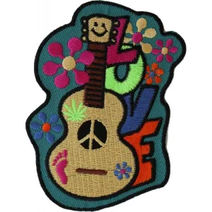 Love Guitar Cute Patch