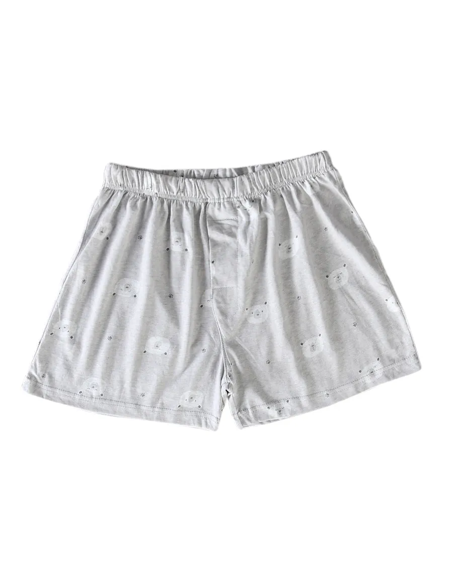 M-17 Men's Essential Boxer Shorts-Oatmeal