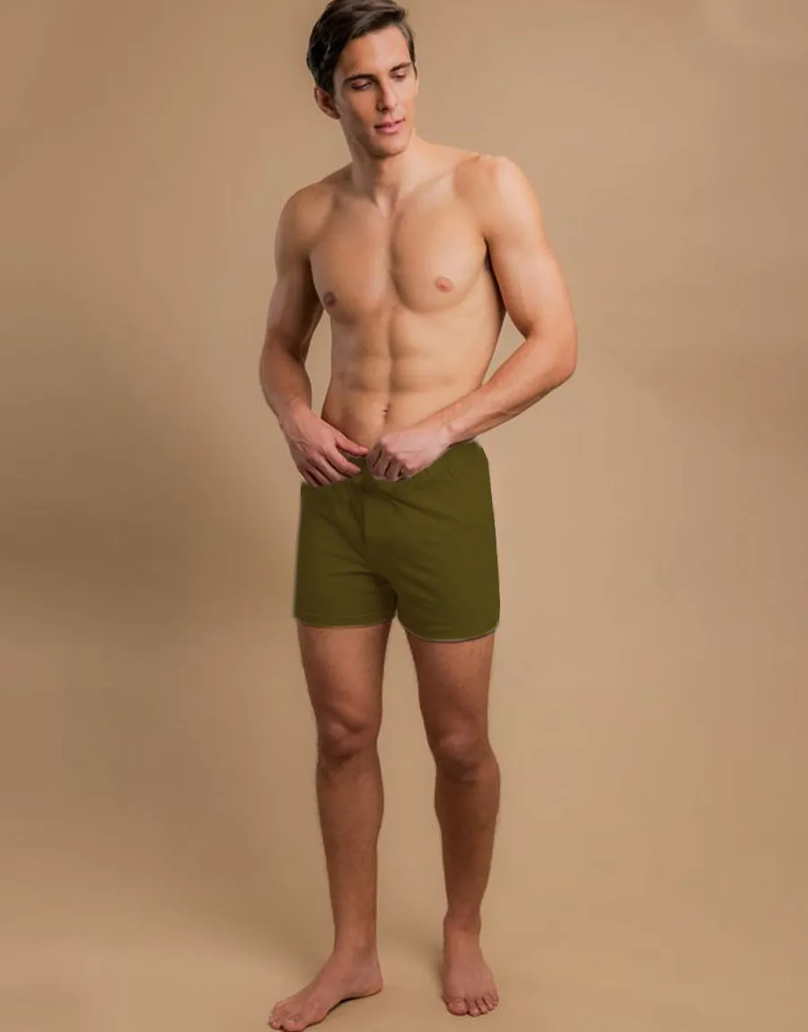 M-17 Men's Essential Boxer Shorts-Olive