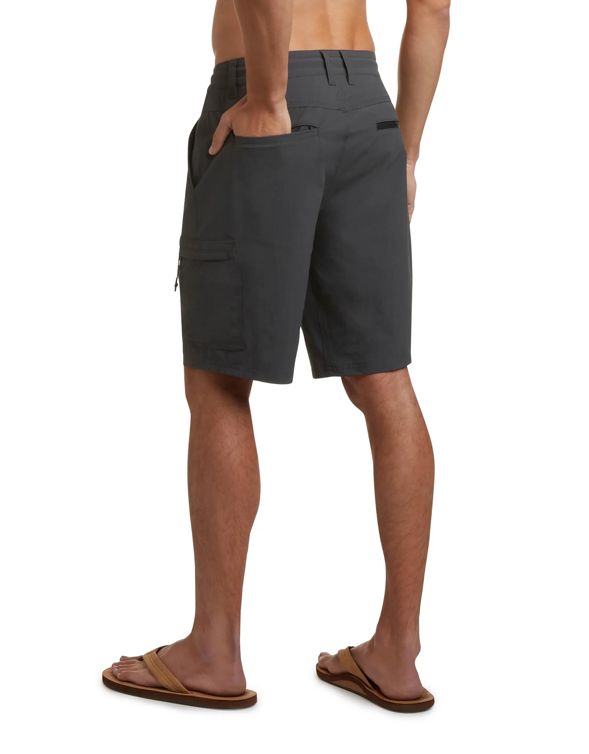 Mariner 19" Hybrid Shorts - Charcoal