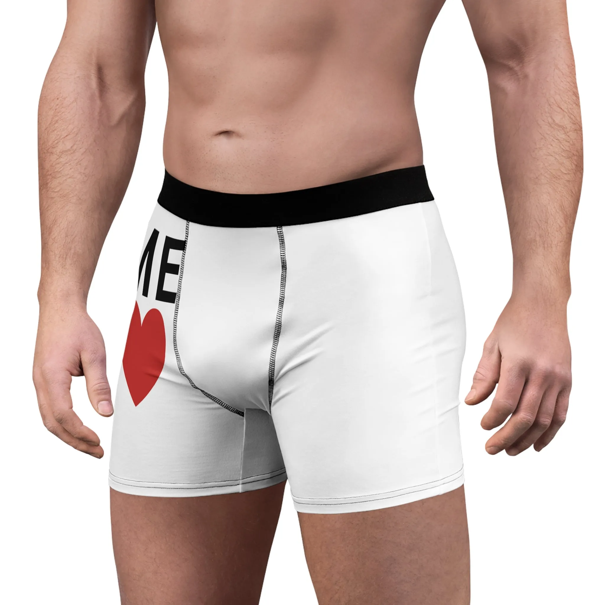 ME Love Men's Boxer Briefs (AOP)