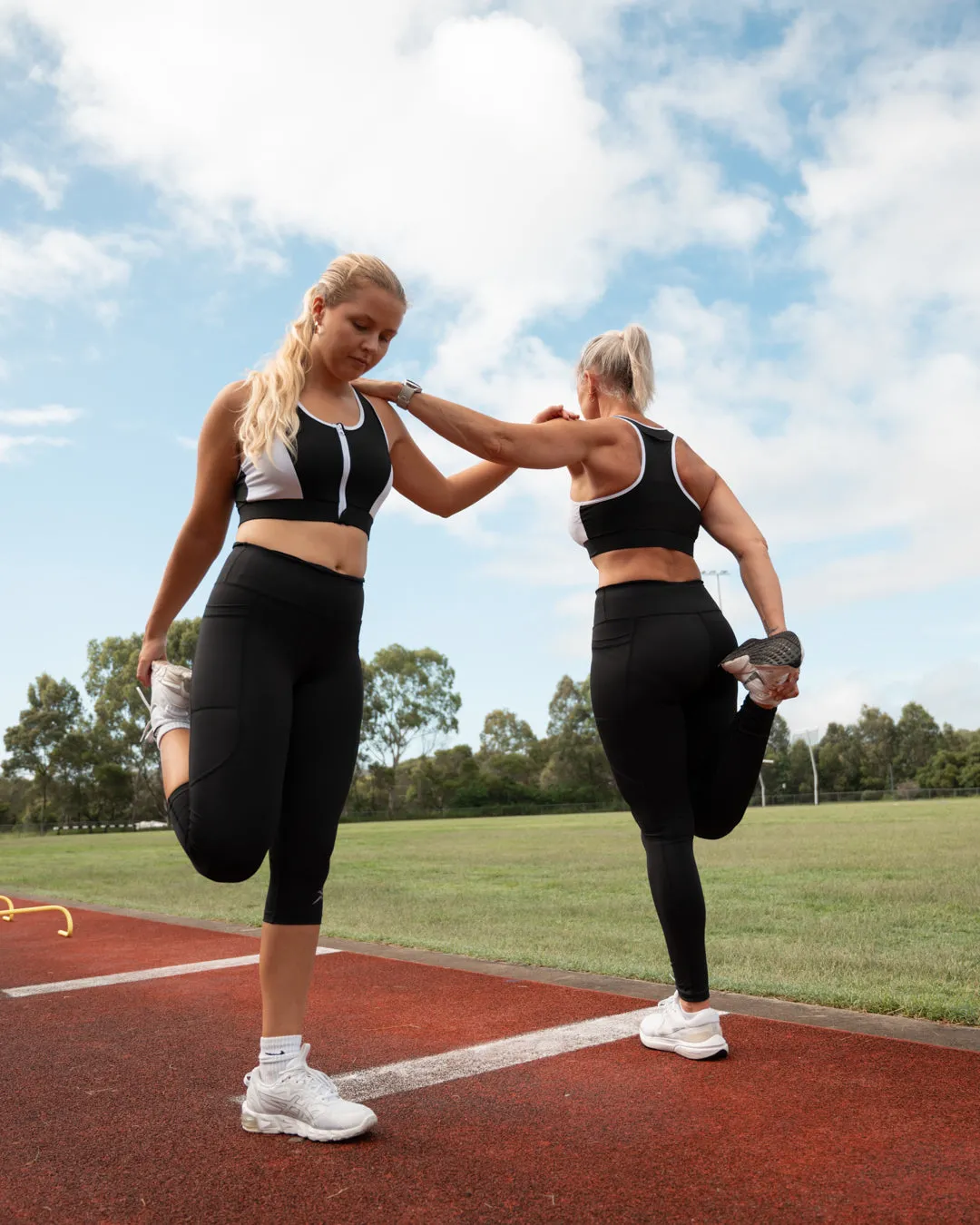 Melissa Front Zip Sports Bra