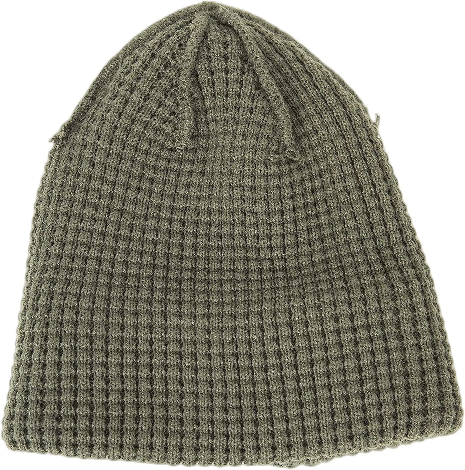 Men Beanie Winter Thick Knit  Waffle Skull Cap