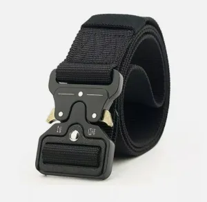 MEN Casual Military Tactical Army Adjustable Quick Release Belts Pants Waistband