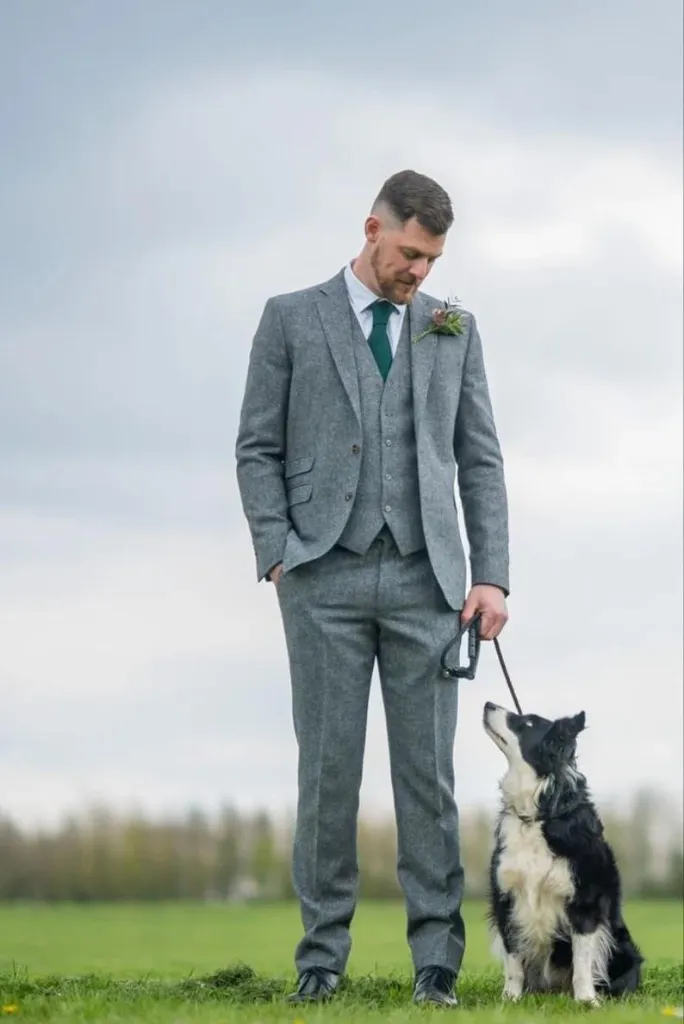 Men grey suits, tweed Suit,3 Piece suits, wedding suits, Men Dinner suits, Groom Wear, Men Beach Suits, Men slim fit suits