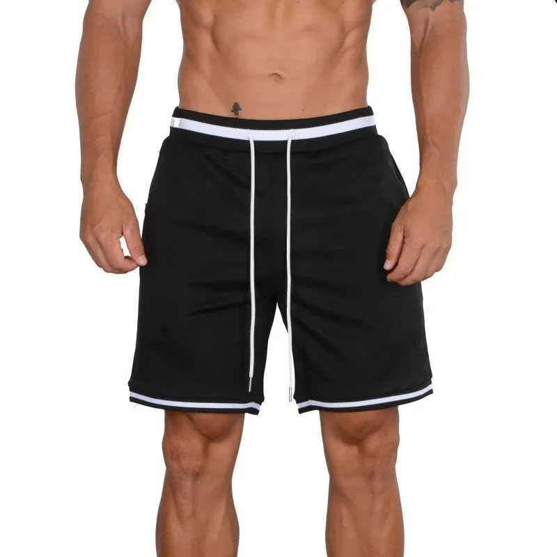 Men Sports Flex Shorts Summer Men's Sports Casual Beach Shorts