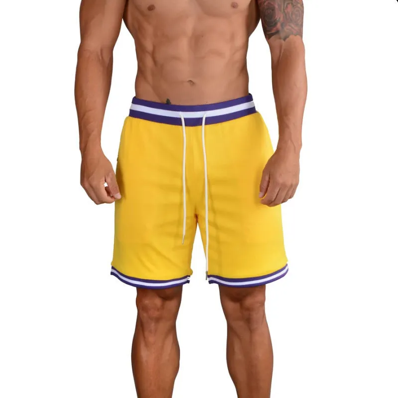 Men Sports Flex Shorts Summer Men's Sports Casual Beach Shorts