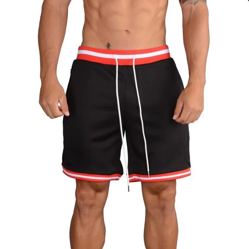 Men Sports Flex Shorts Summer Men's Sports Casual Beach Shorts